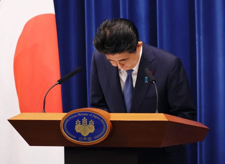 Japan Prime Minister Shinzo Abe resigns citing health issues