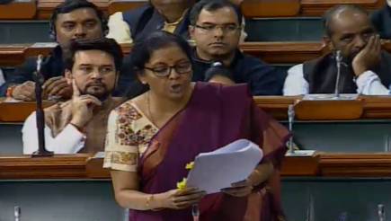Monsoon session day 3: Finance minister Nirmala Sitharaman introduces two amendment bills