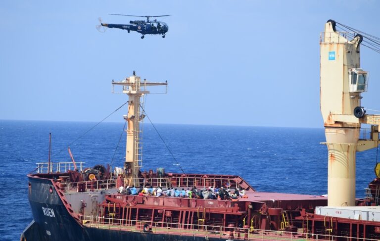 INS Kolkata frees MV Ruen crew after 40 hours’ operation
